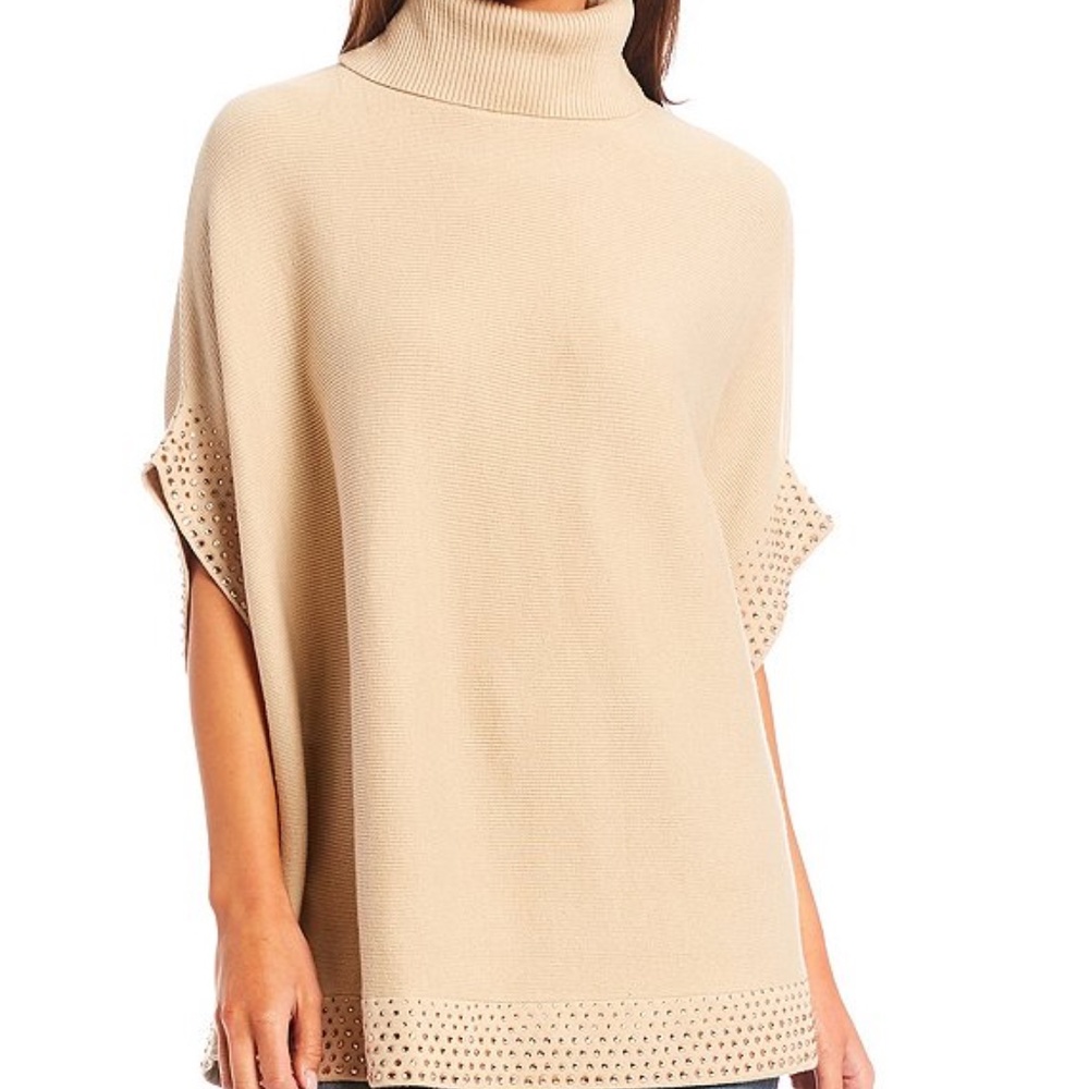 Reba Turtleneck Poncho